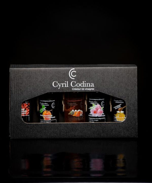 Coffret de 5 fioles