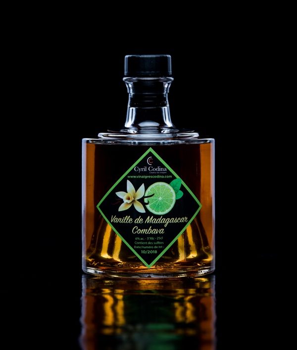 Empilable vinaigre combava et vanille de Madagascar