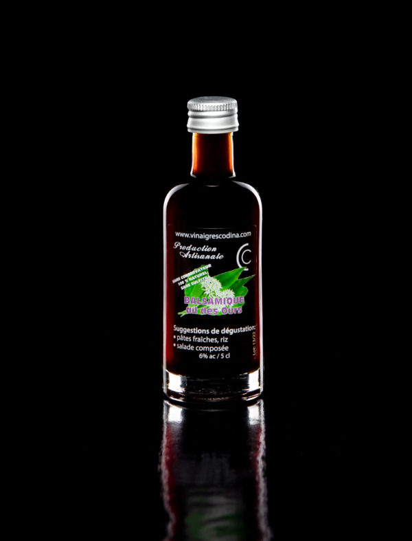 Fiole balsamique à l'ail des ours