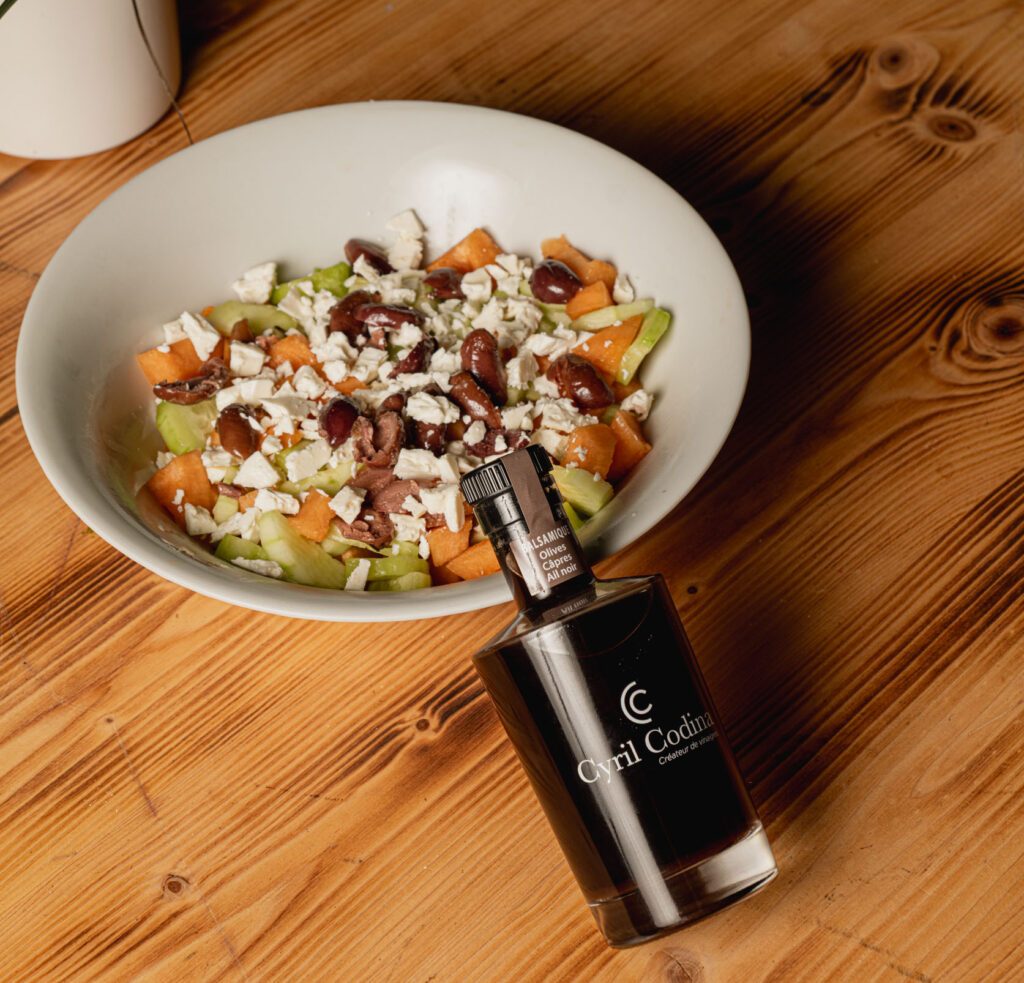 salade melon feta olives noires